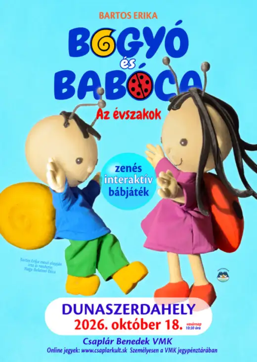 Bogyó és Babóca: Az évszakok (interaktív, zenés bábjáték)
