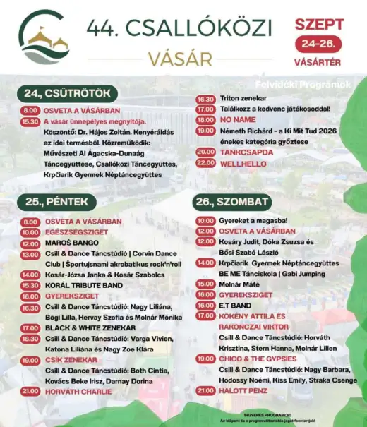 44. Csallóközi vásár
