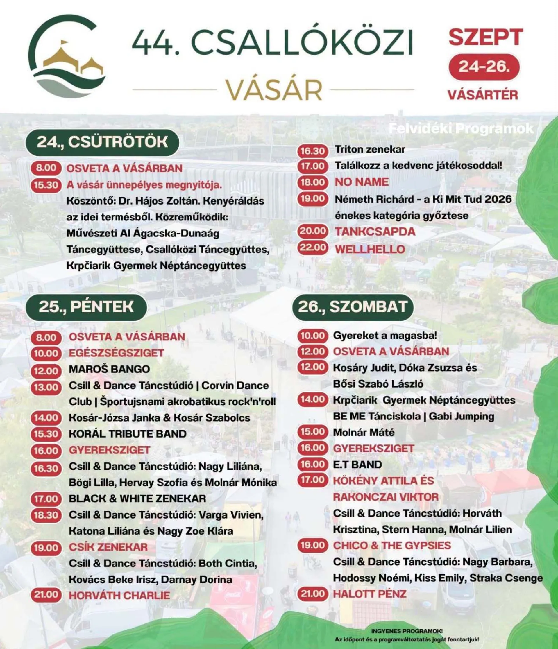 44. Csallóközi vásár