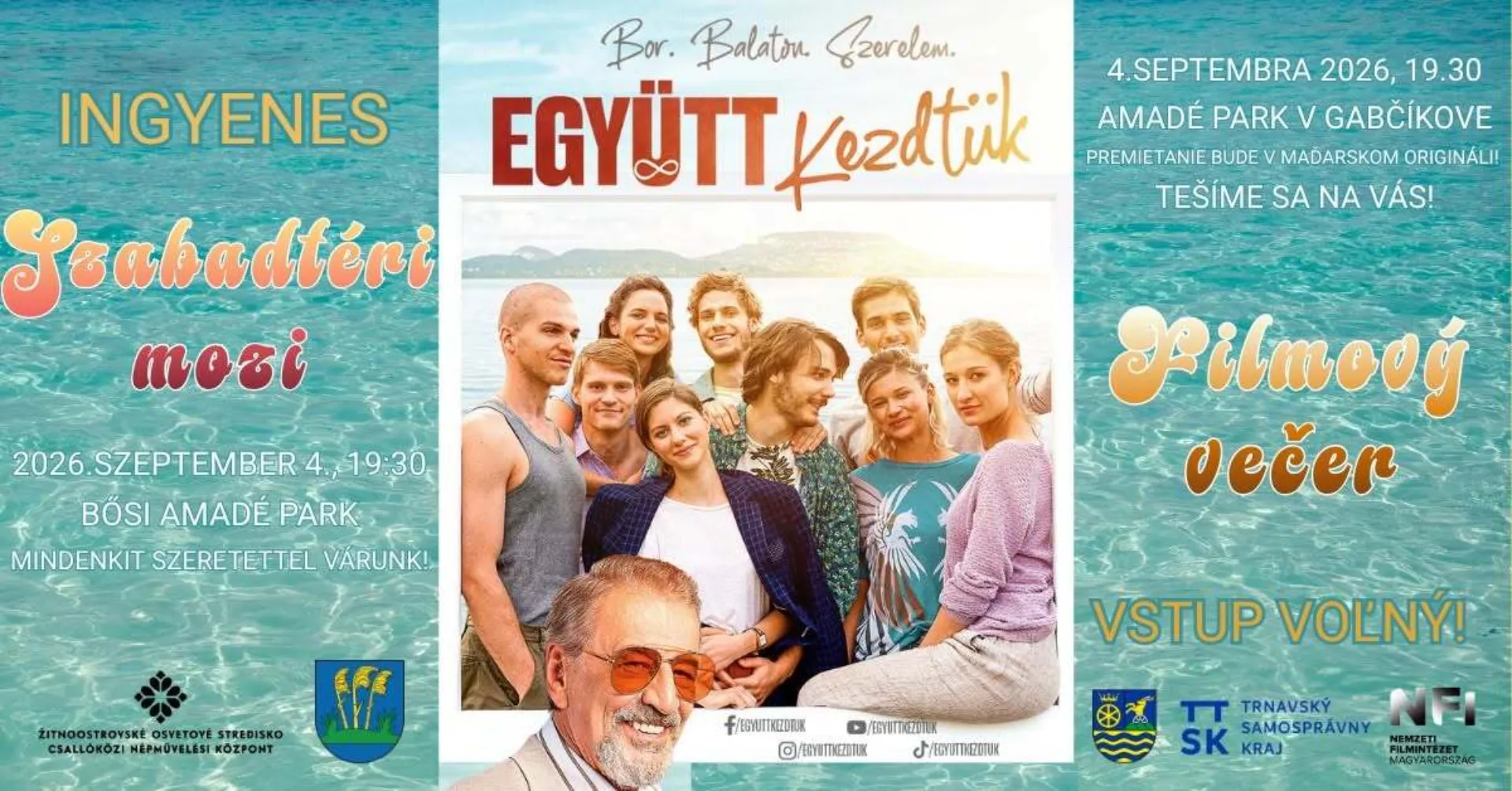 Szabadtéri mozi - Együtt kezdtük