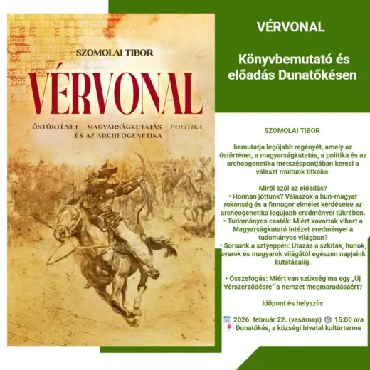 Könyvbemutató_Szomolai Tibor-Vérvonal