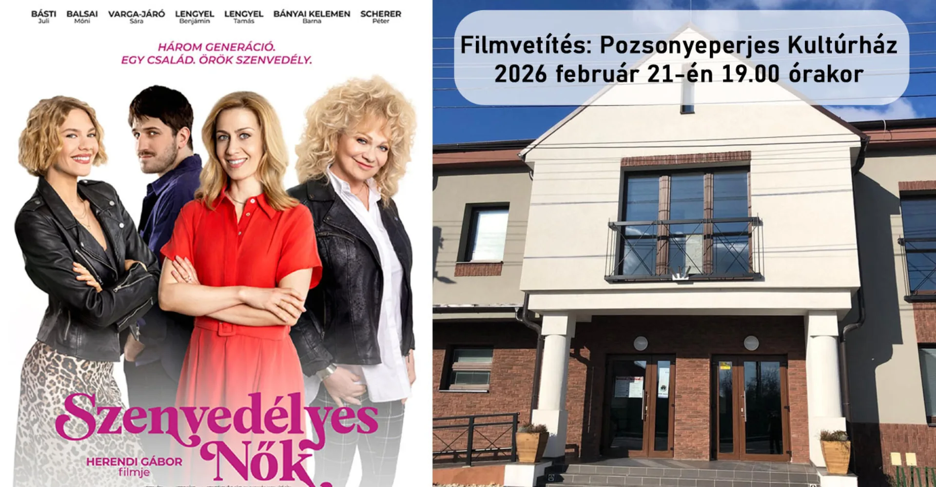 Filmvetítés- Szenvedélyes Nők