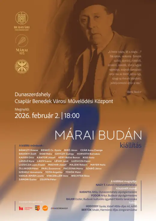 MÁRAI BUDÁN – kiállításmegnyitó