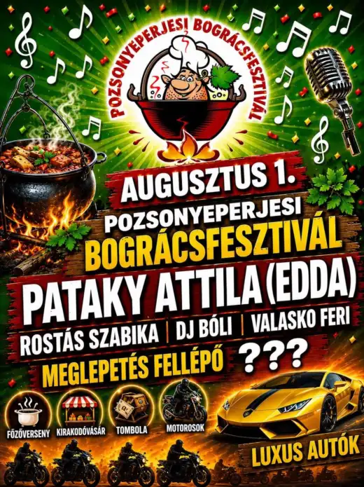 Pozsonyeperjesi bográcsfesztivál