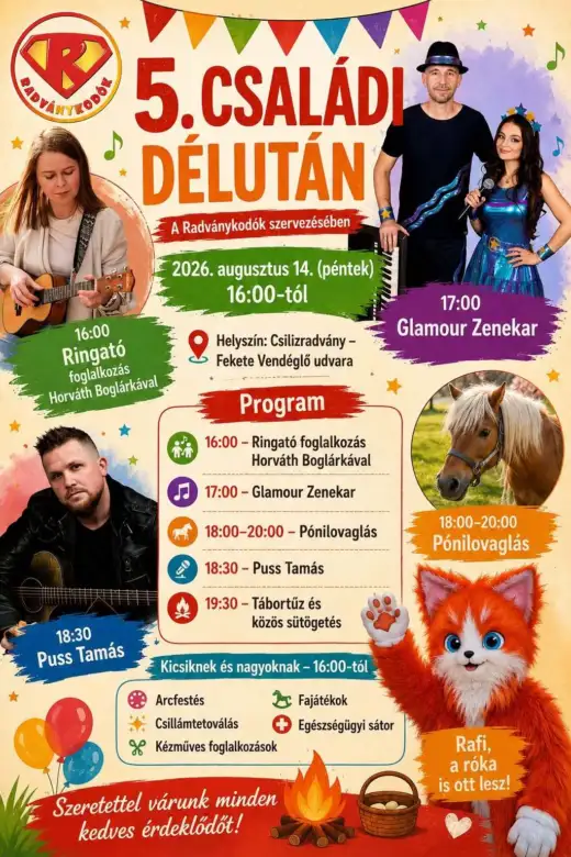 5. Családi délután-Csilizradvány