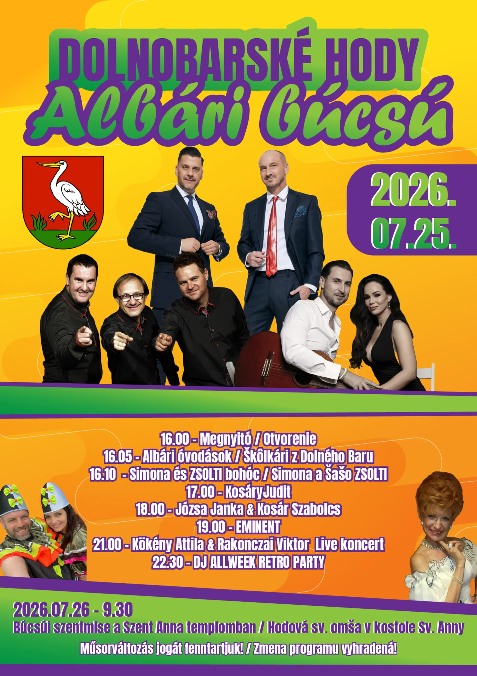 Albári búcsú-falunap