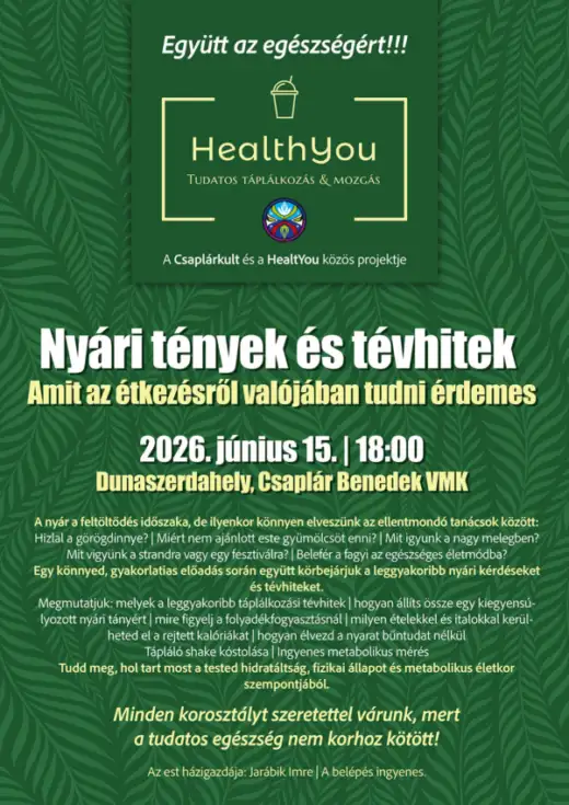 Nyári tények és tévhitek: Amit az étkezésről valójában tudni érdemes