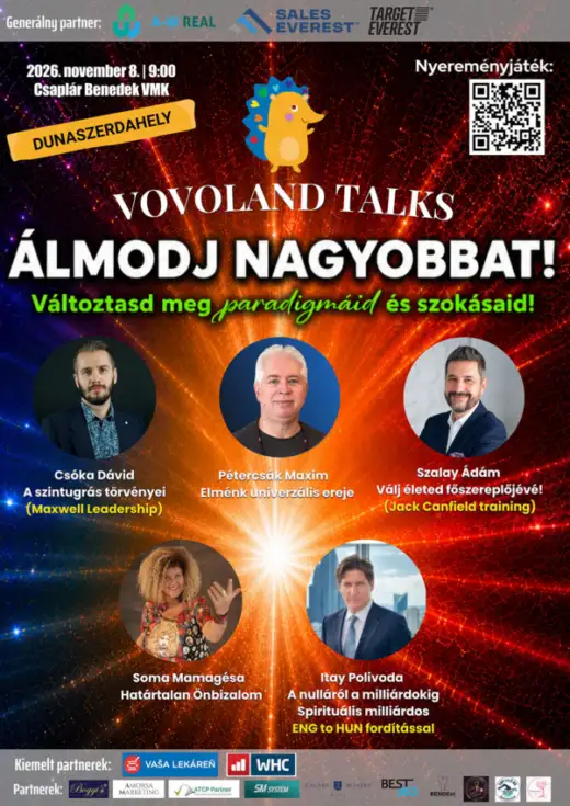 Vovoland Talks - ÁLMODJ NAGYOBBAT!