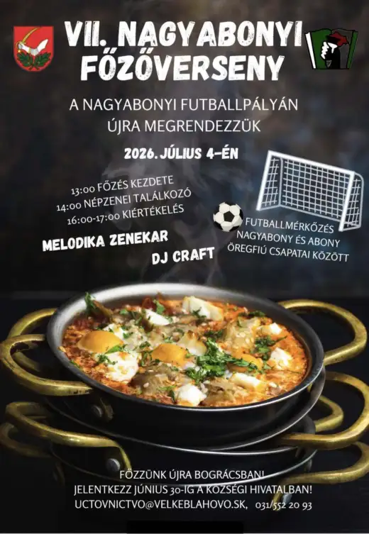 VII. Nagyabonyi főzőverseny