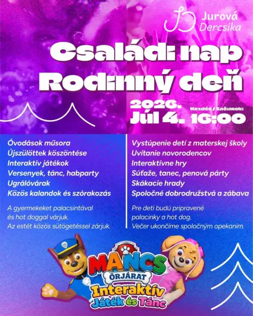 Családi nap-Dercsika