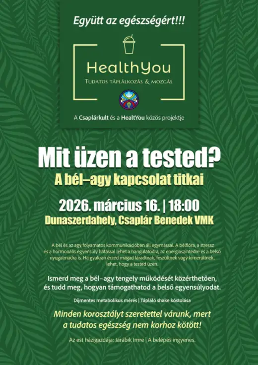 Mit üzen a tested? A bél–agy kapcsolat titkai