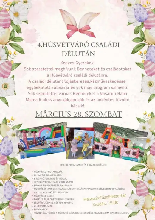 4. Húsvétváró családi délután