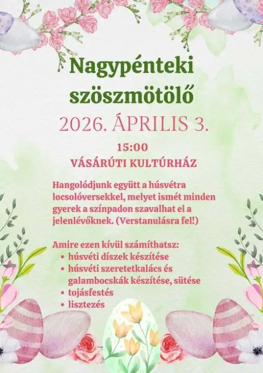 Nagypénteki szöszmötölő