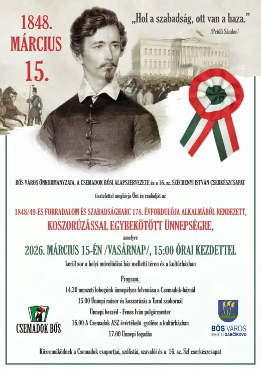 Március 15 ünnepség