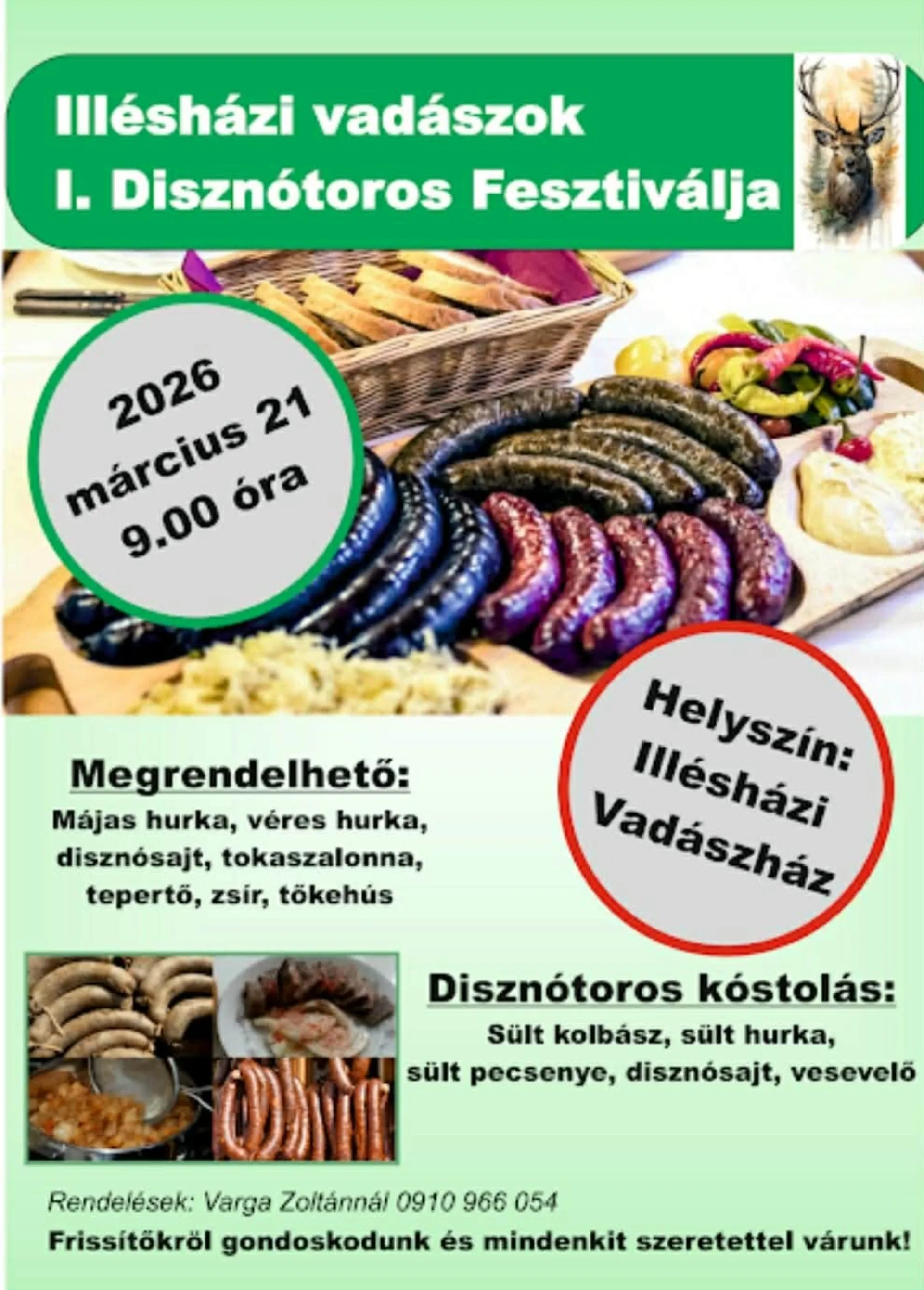 I. Disznótoros fesztivál
