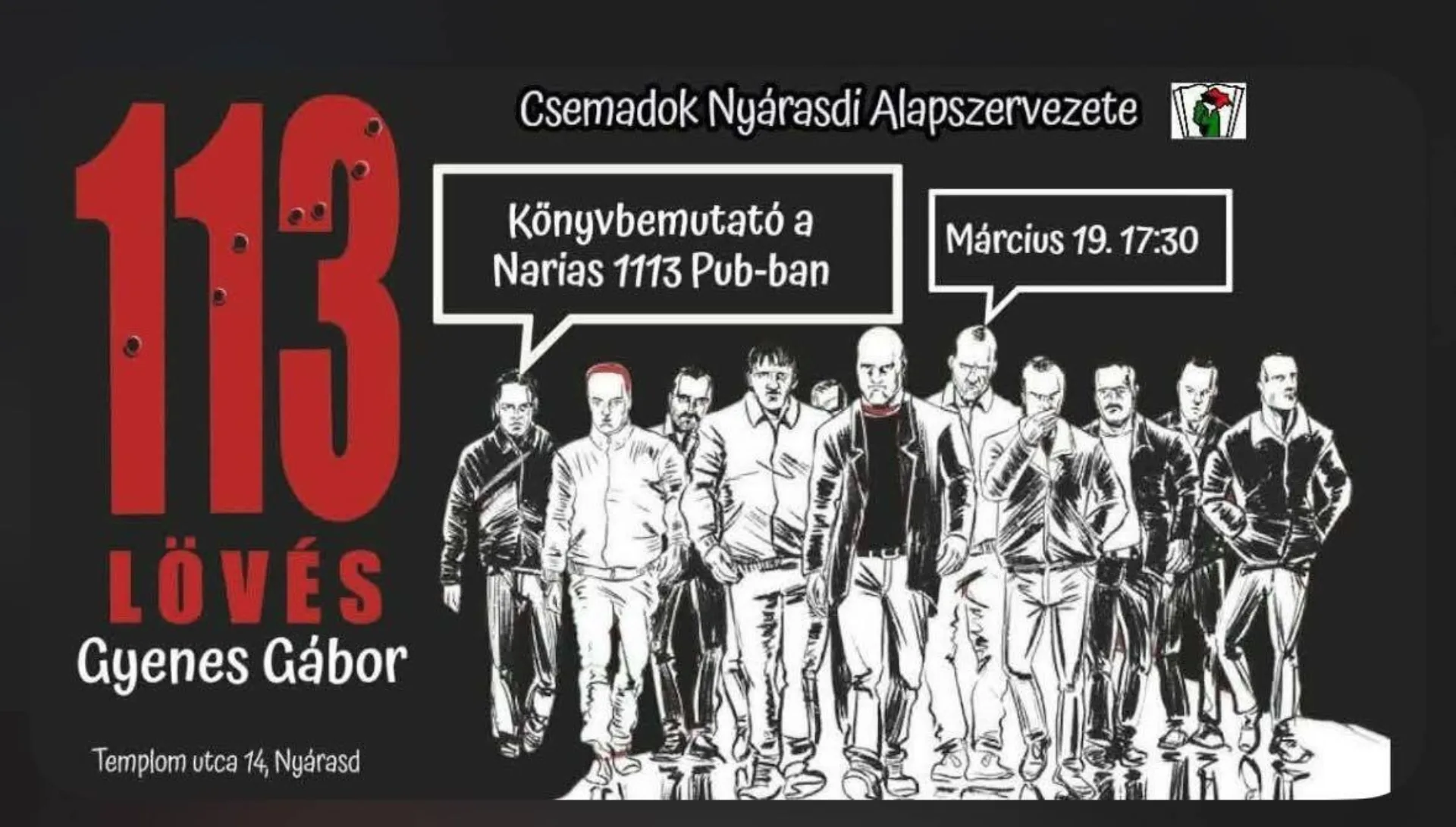 Könyvbemutató_113 lövés-Gyenes Gábor