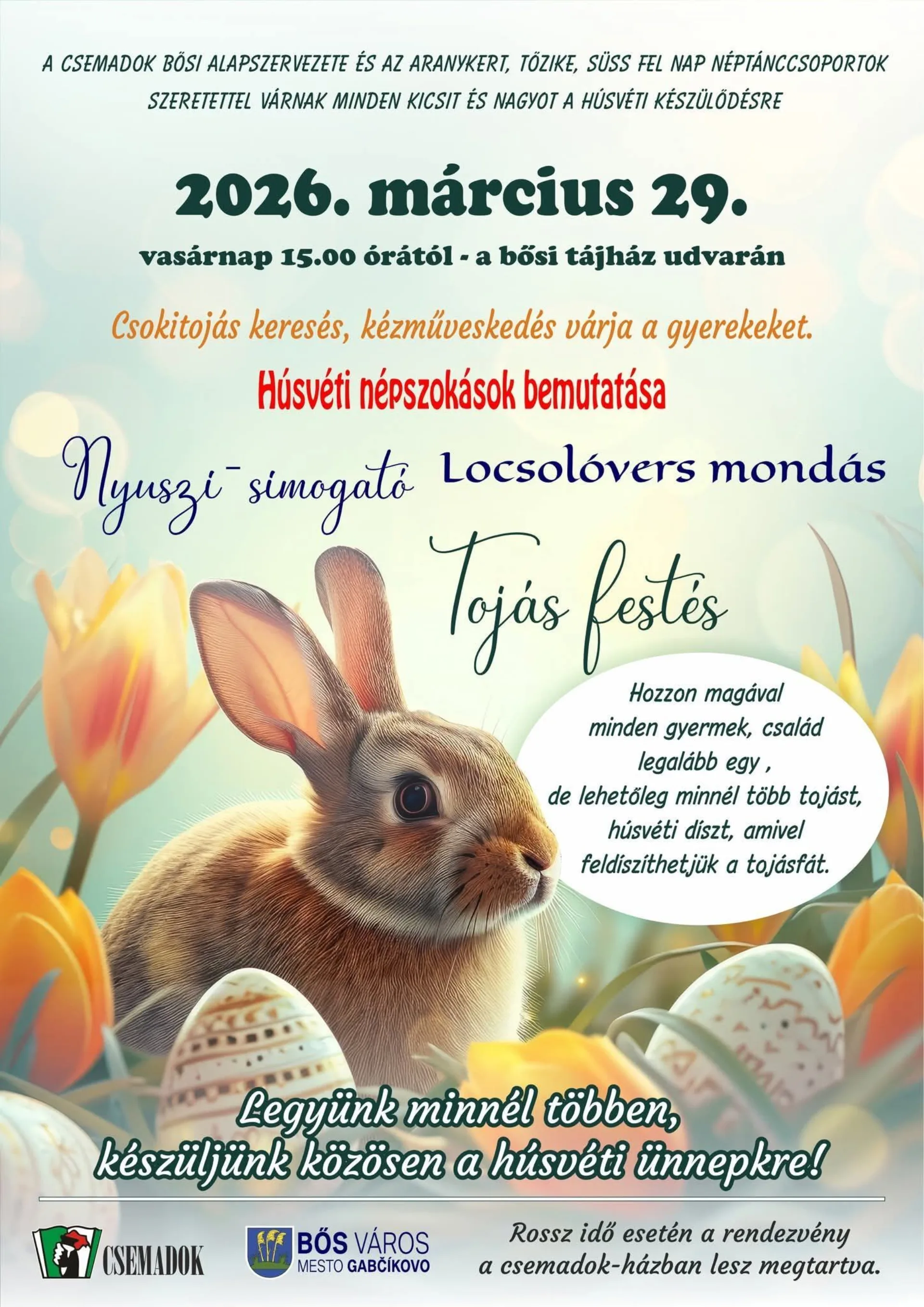 Csokitojás keresés, kézműveskedés