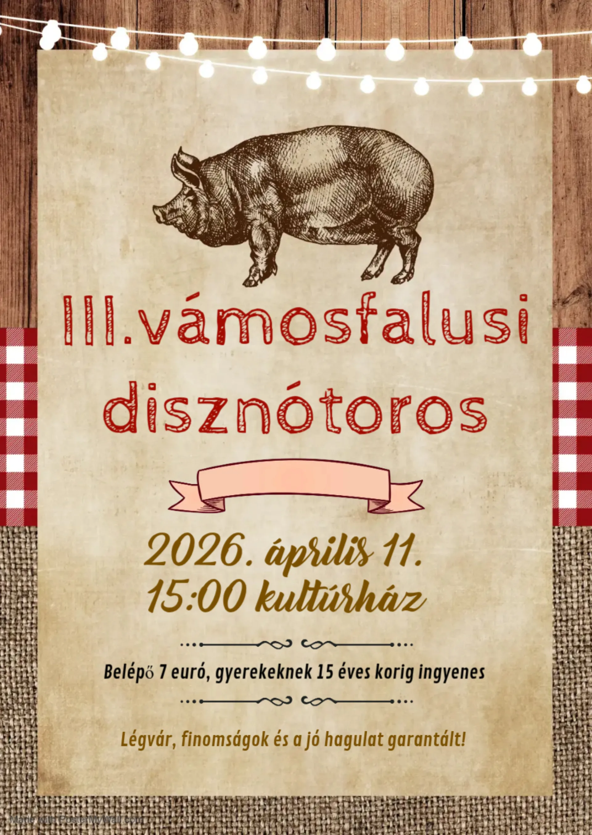 III.vámosfalusi disznótoros