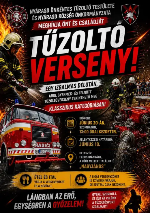 Tűzoltó verseny-Nyárasd