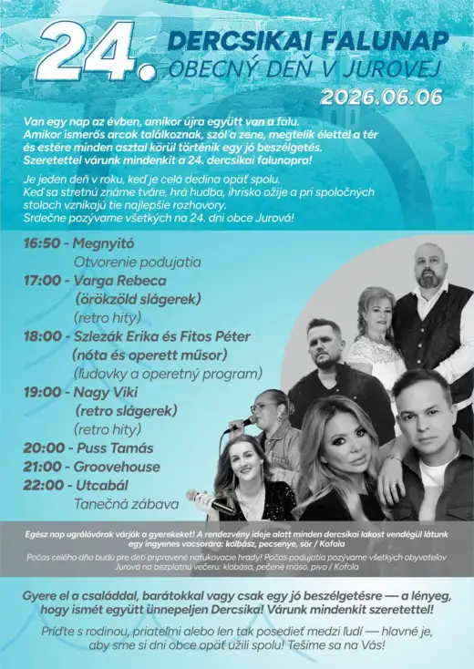 24. Dercsikai falunap