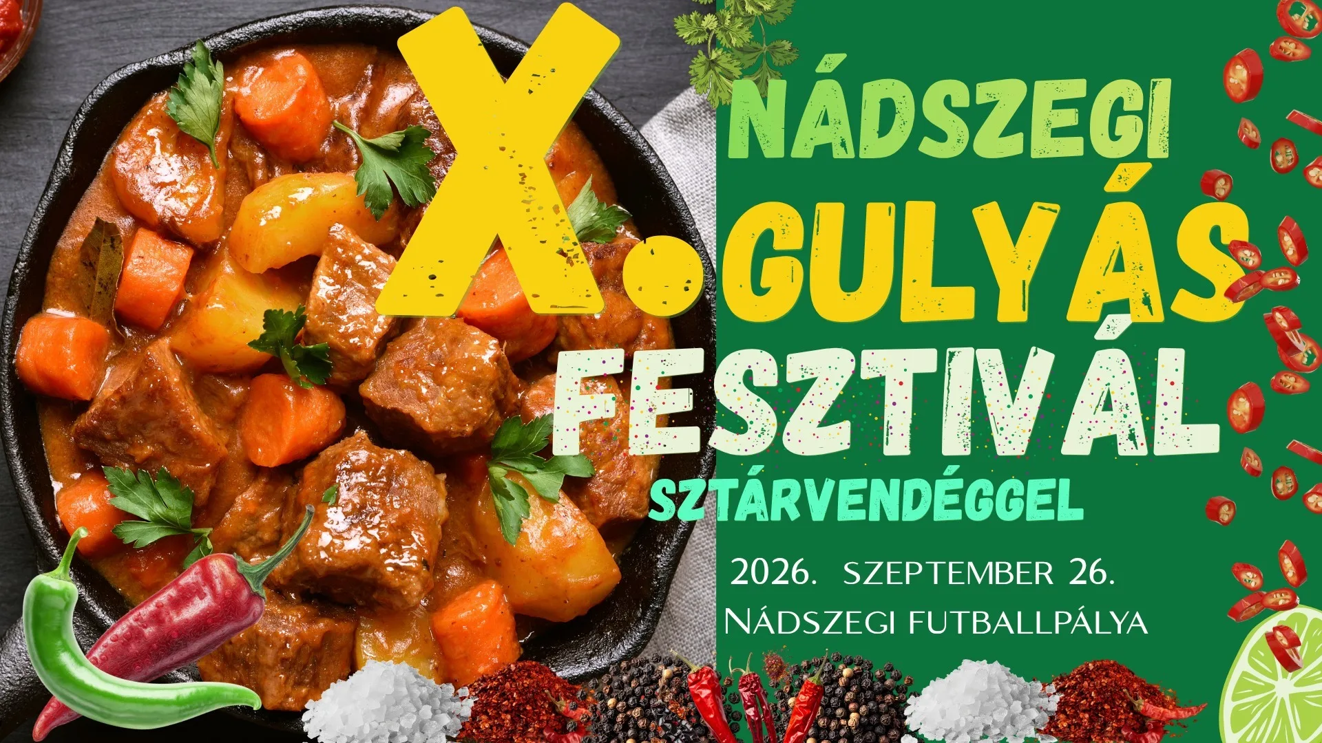 X. nádszegi gulyás fesztivál