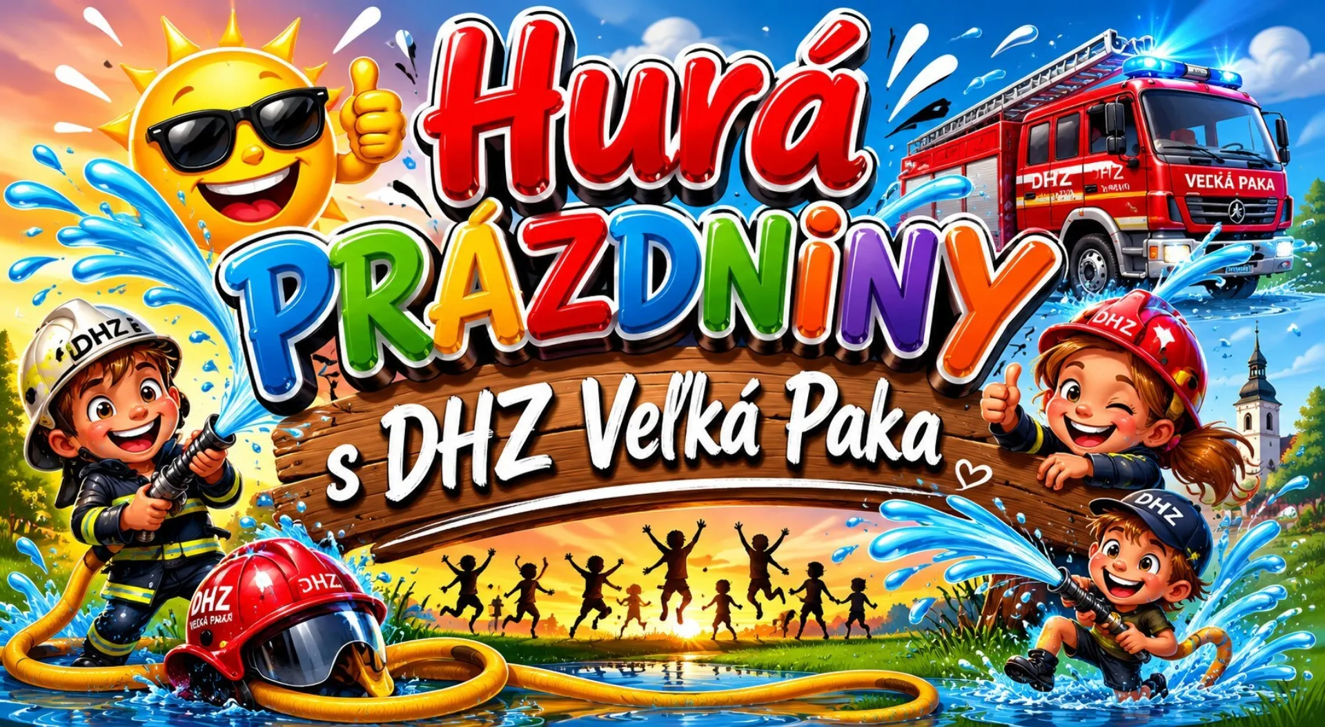 Hurrá, itt a vakáció a Nagypakai Tűzoltókkal!