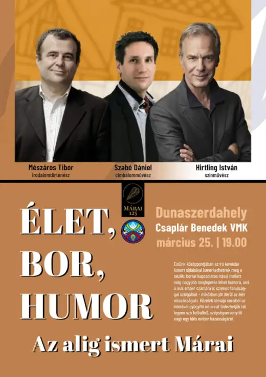 Élet, bor, humor. Az alig ismert Márai
