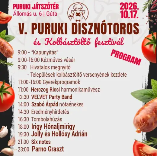 V. Puruki Disznótoros