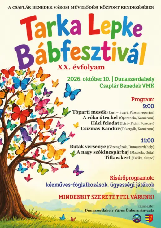 XX. Tarka Lepke Bábfesztivál