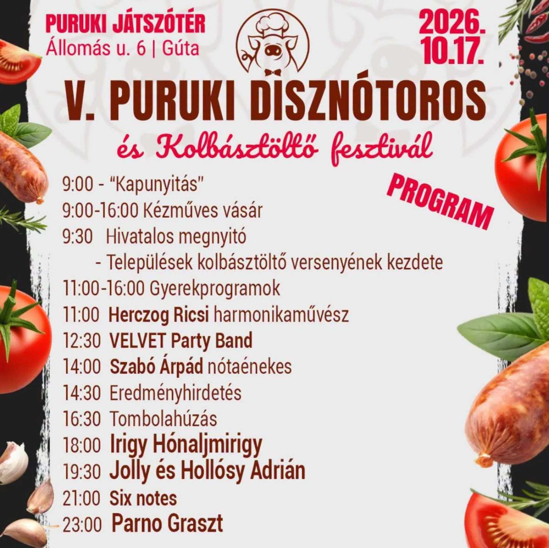 V. Puruki Disznótoros