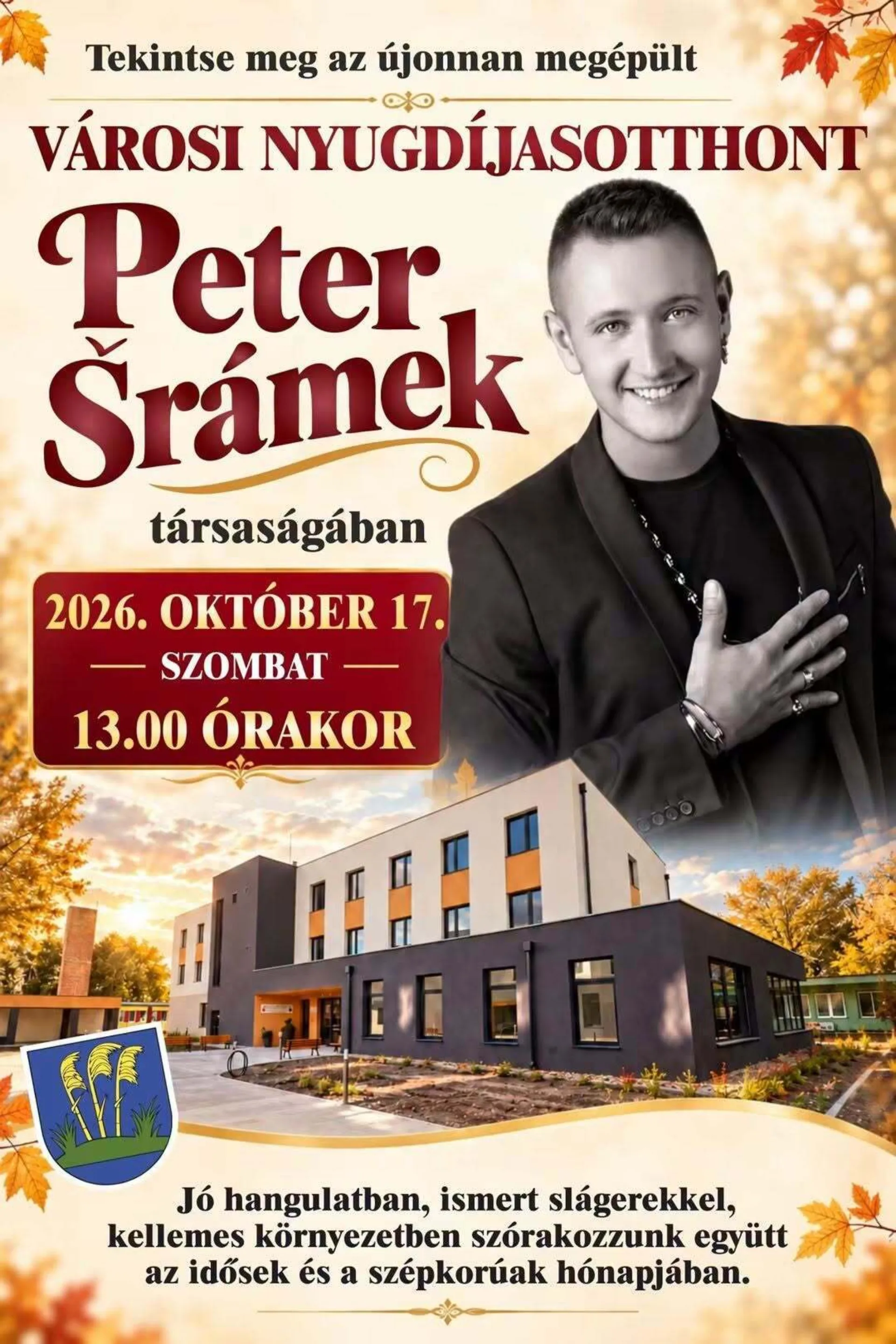 Városi nyugdíjasotthon megnyitása-Peter Šrámek