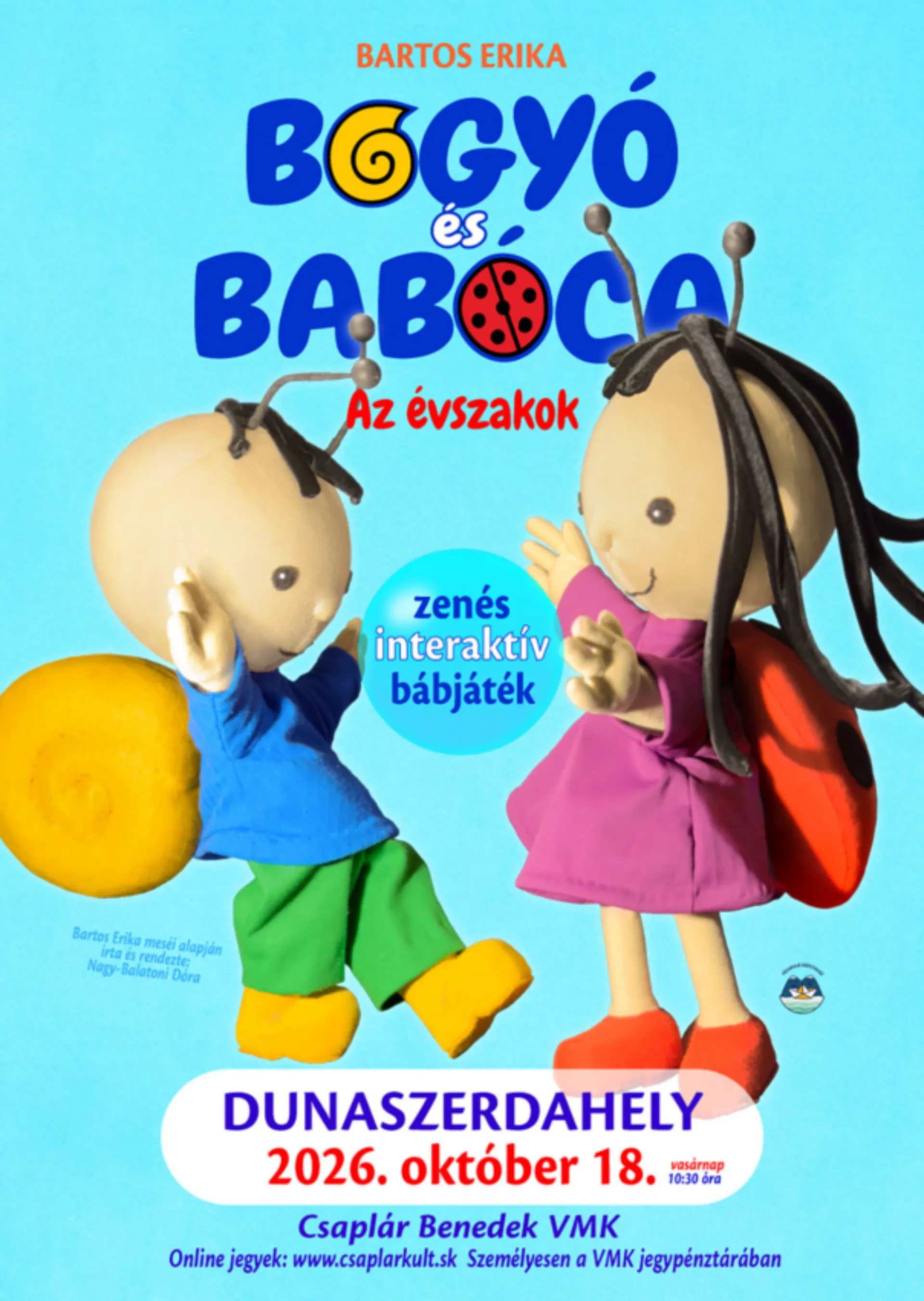 Bogyó és Babóca: Az évszakok (interaktív, zenés bábjáték)