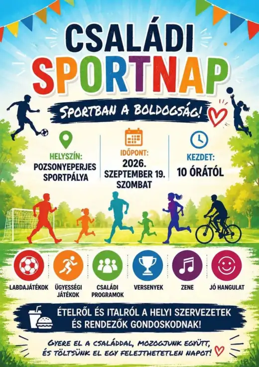 Családi sportnap-Pozsonyeperjes