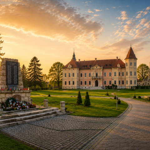 Emlékmű, vár, kastély