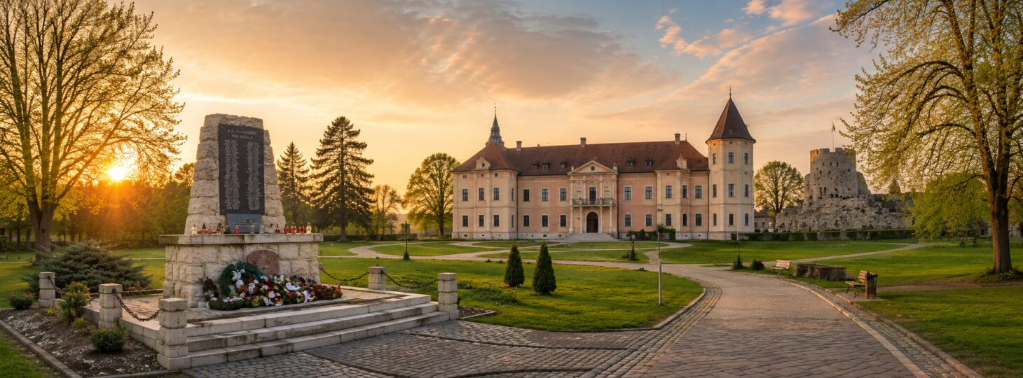 emlékmű, vár, kastély